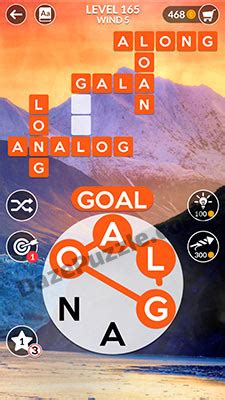 level 165 wordscapes|Wordscapes Level 165, Wind 5 Answers .